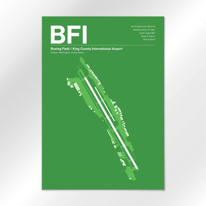 BFI Airport Diagram