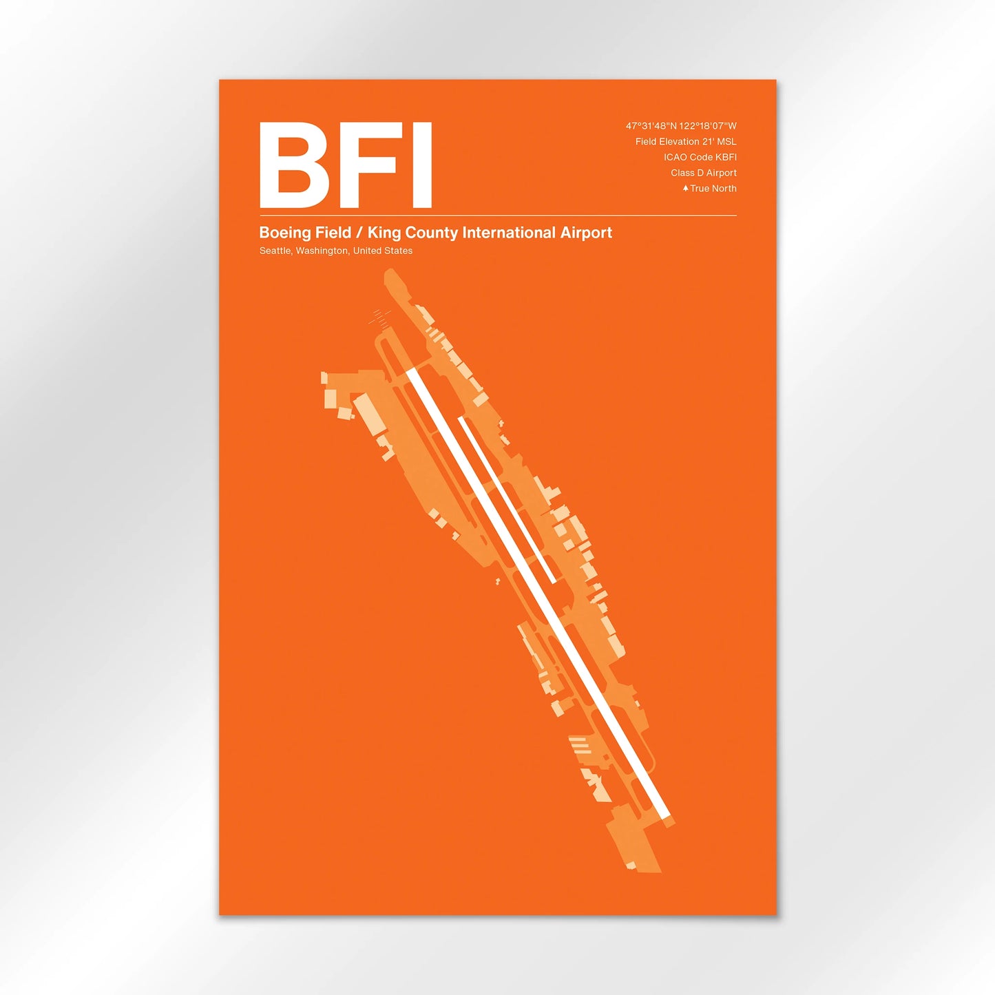 BFI Airport Diagram