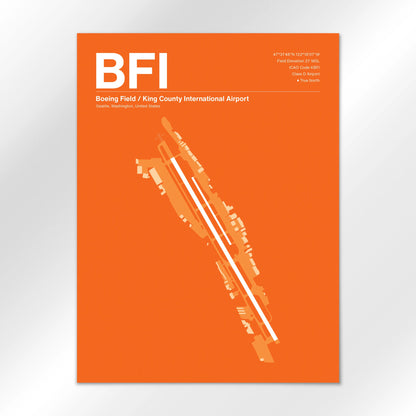 BFI Airport Diagram