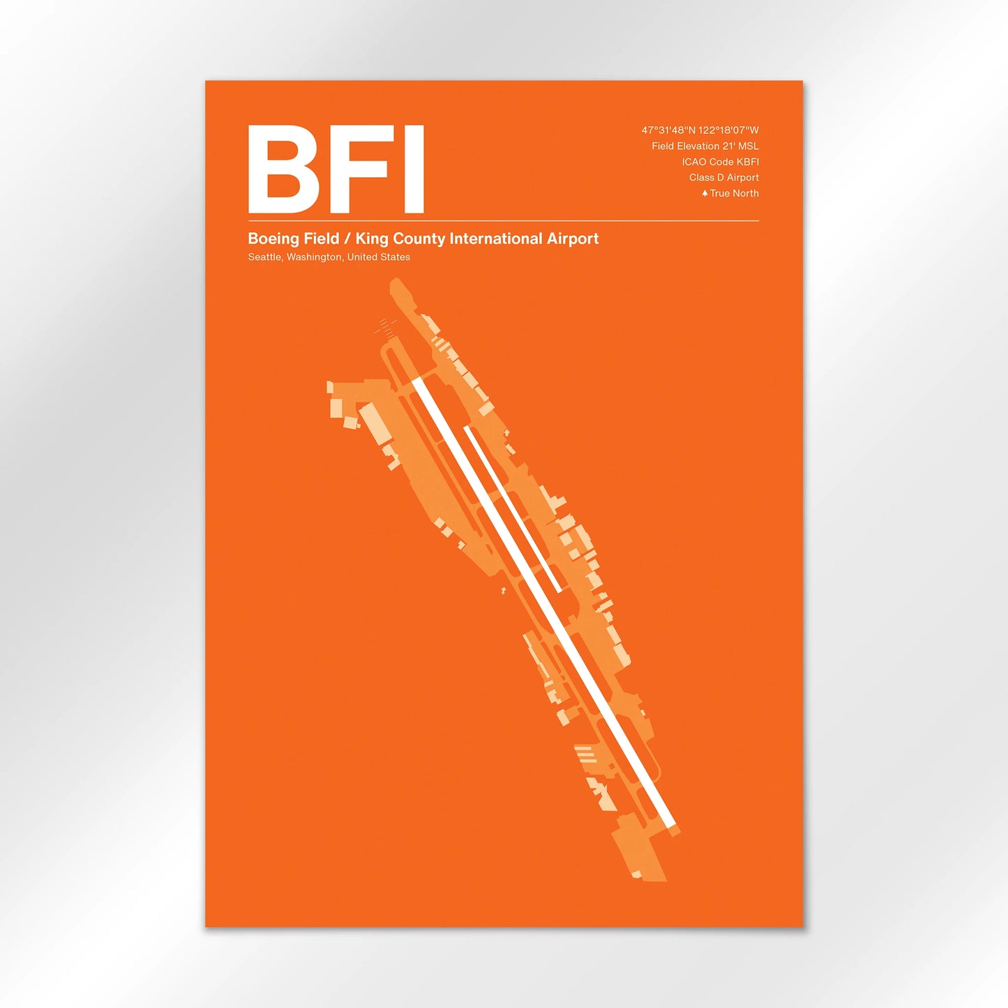BFI Airport Diagram