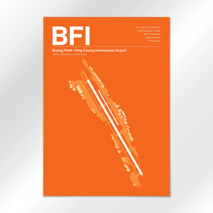 BFI Airport Diagram
