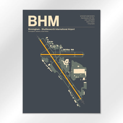 BHM Airport Diagram