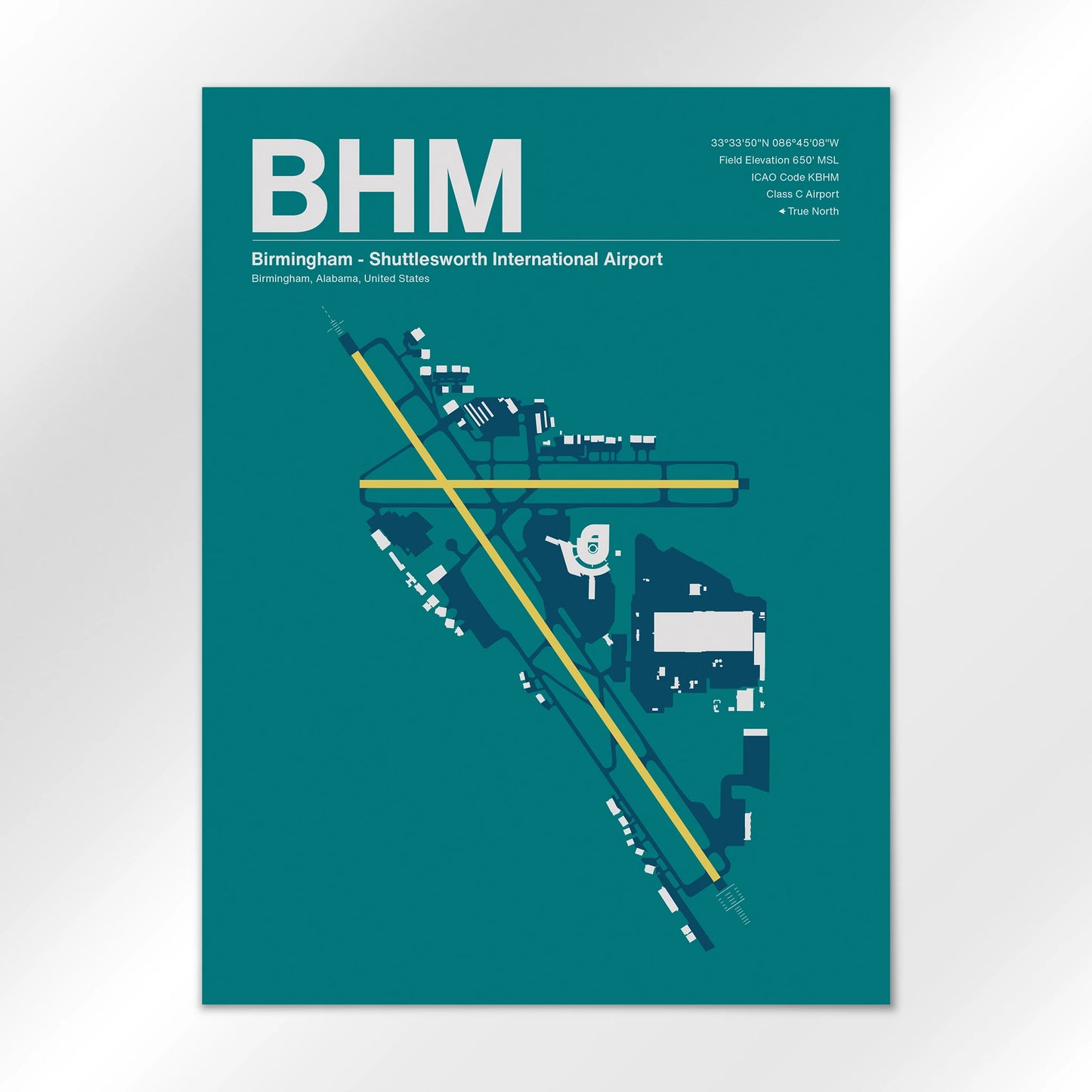BHM Airport Diagram