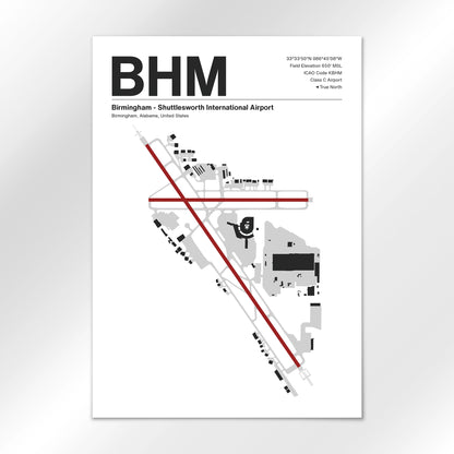 BHM Airport Diagram