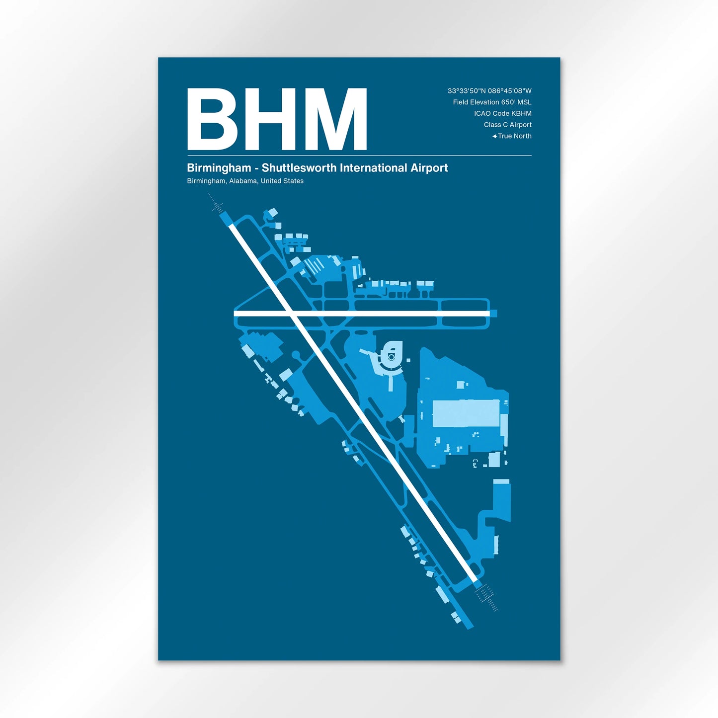 BHM Airport Diagram