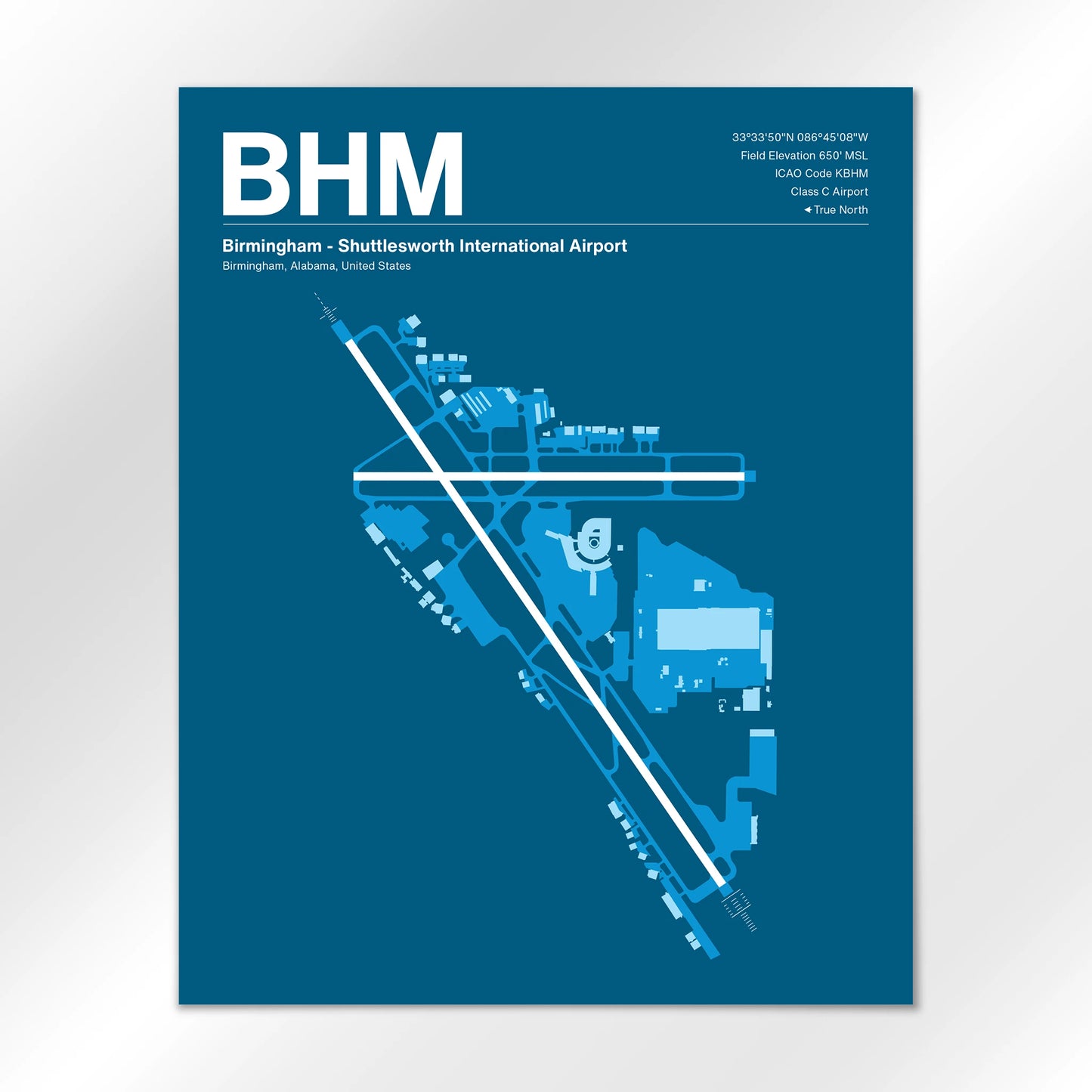 BHM Airport Diagram