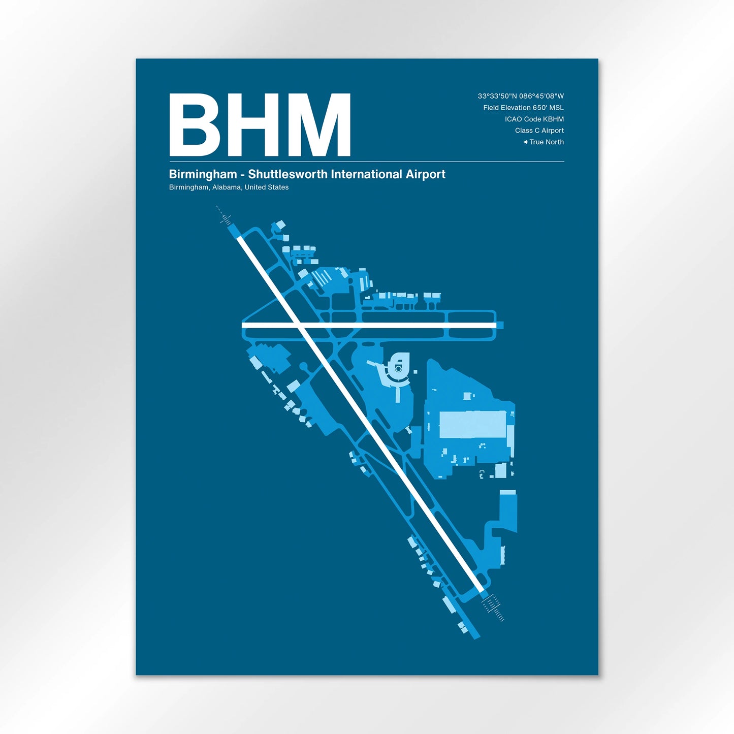 BHM Airport Diagram