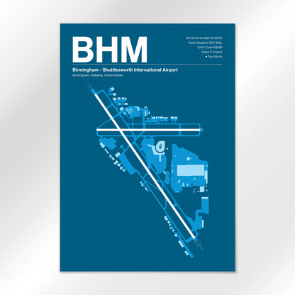 BHM Airport Diagram