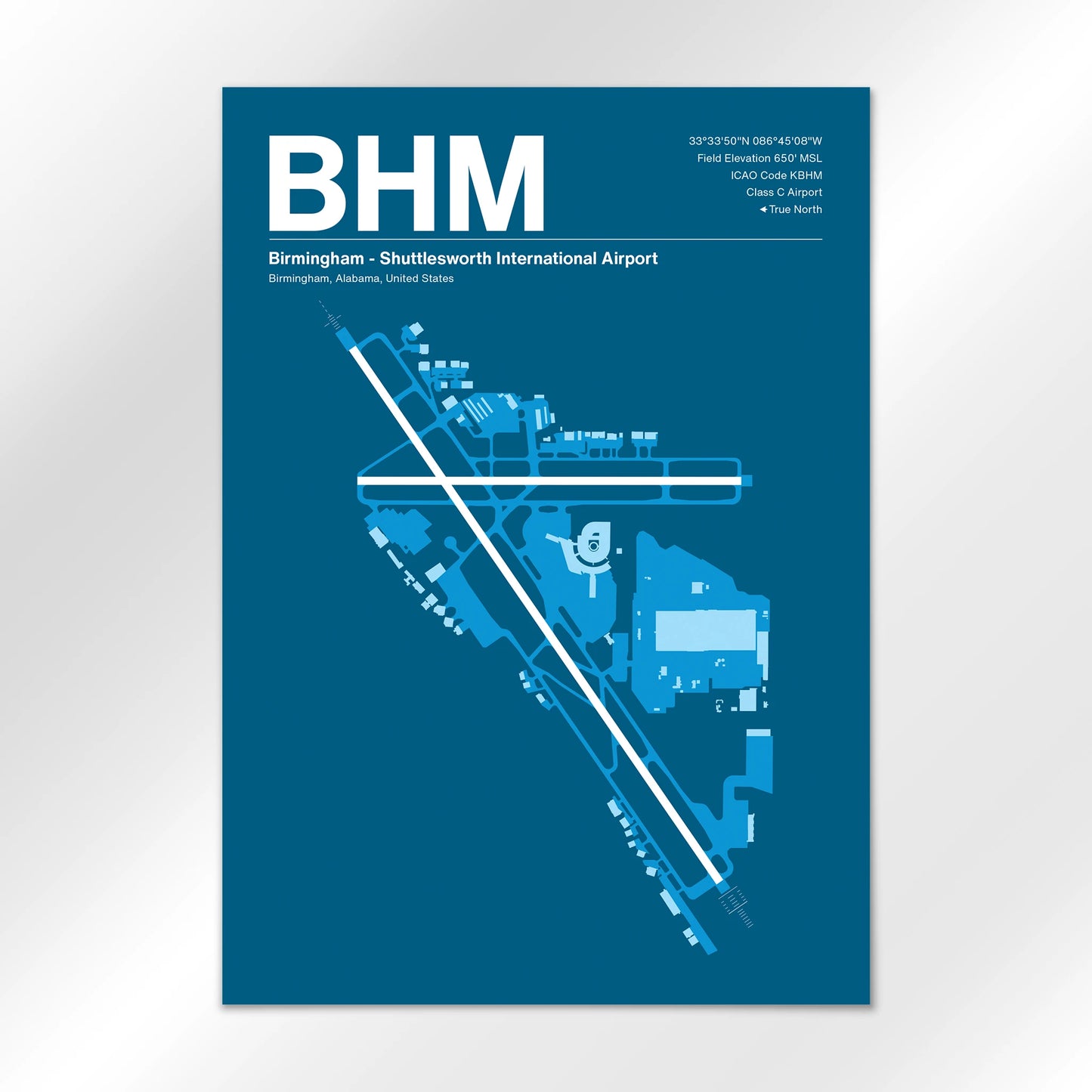 BHM Airport Diagram