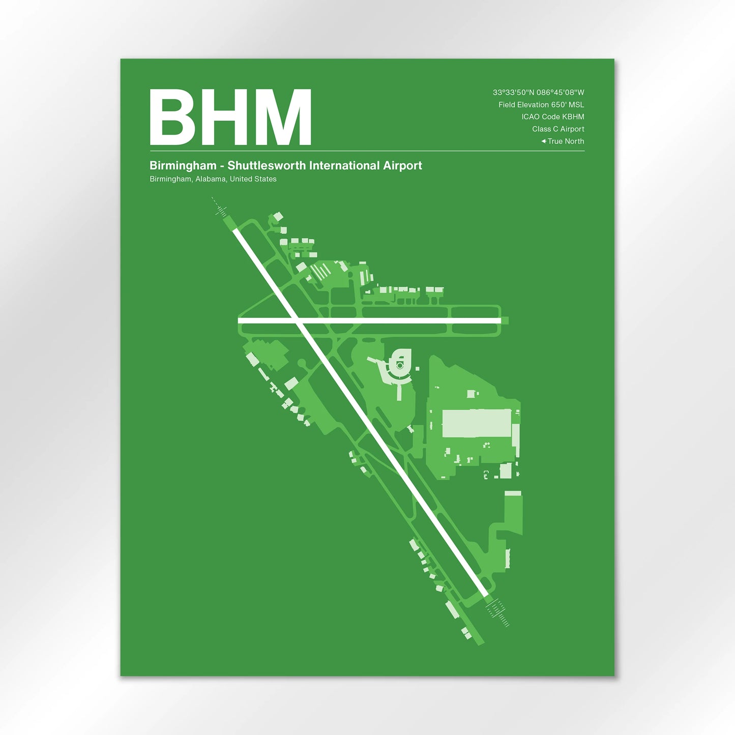 BHM Airport Diagram