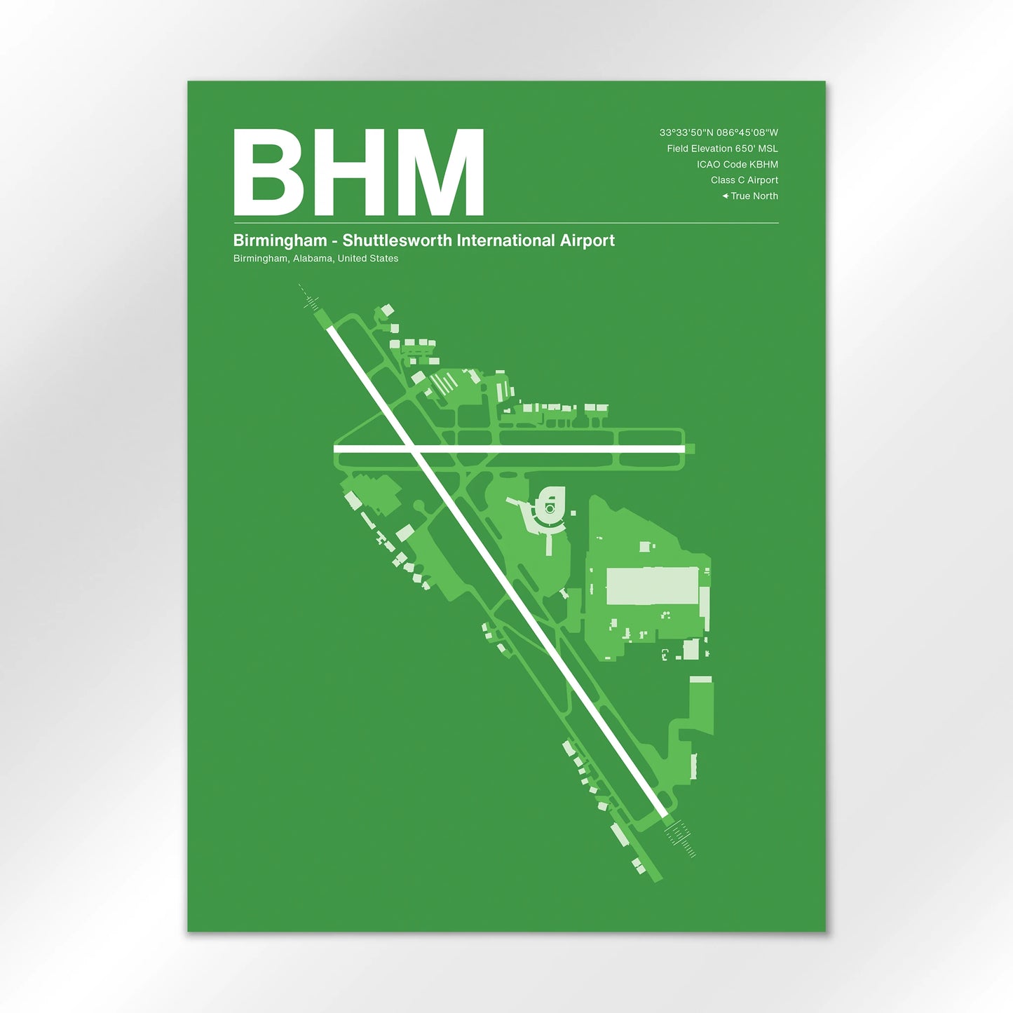 BHM Airport Diagram