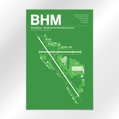BHM Airport Diagram