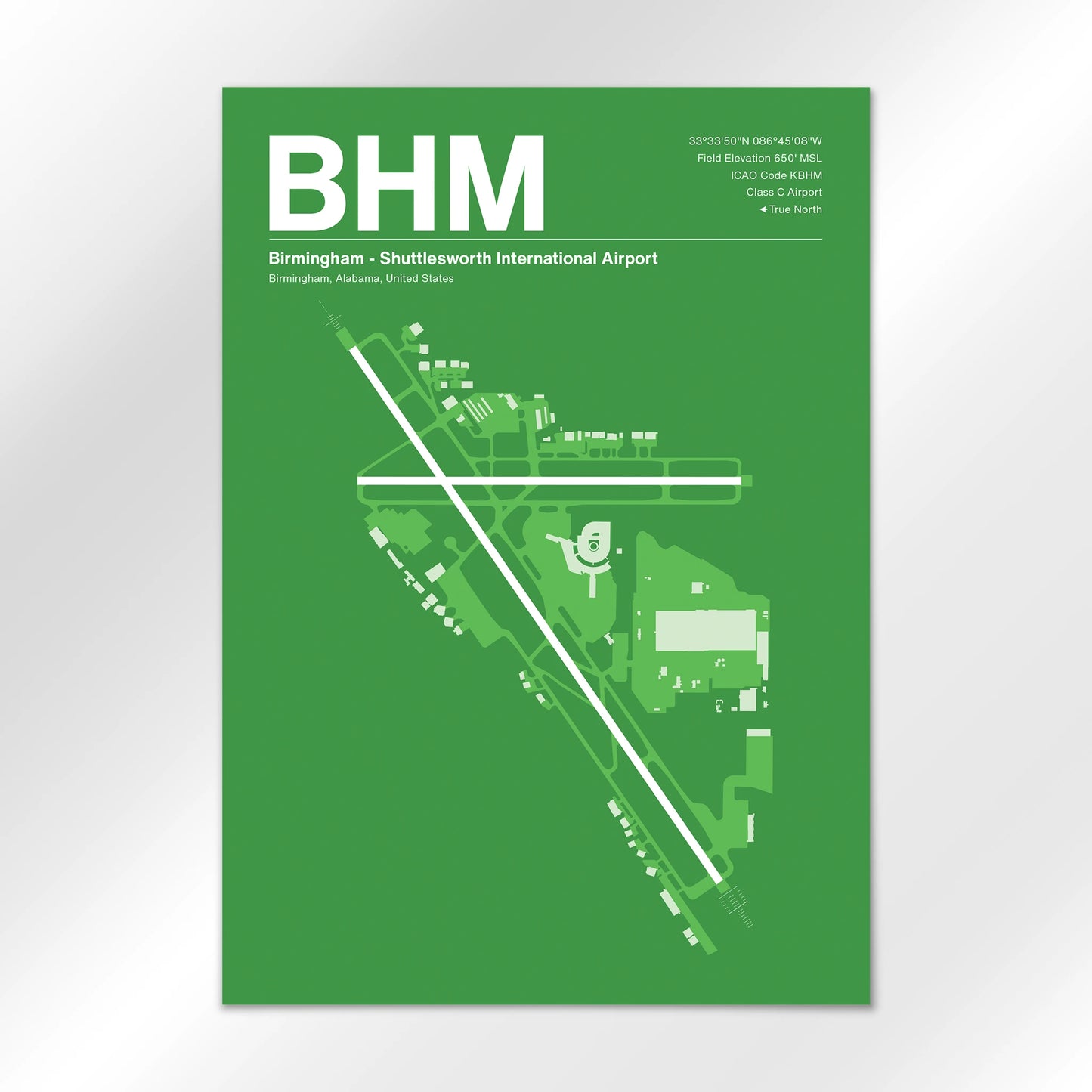 BHM Airport Diagram
