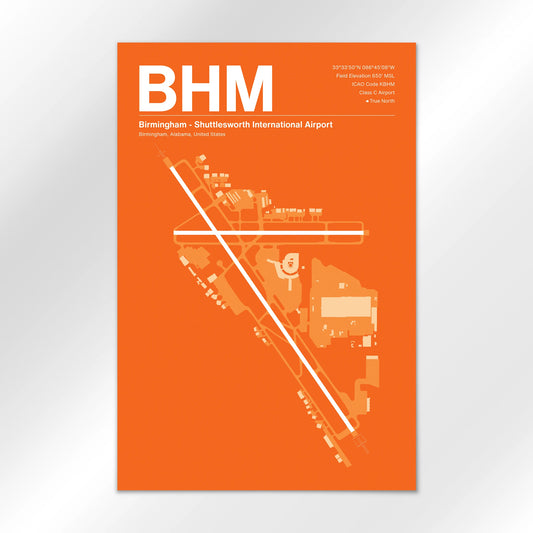 BHM Airport Diagram