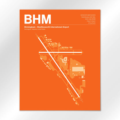 BHM Airport Diagram