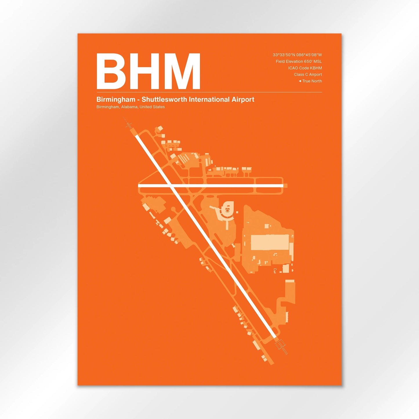 BHM Airport Diagram