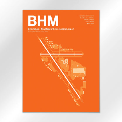 BHM Airport Diagram