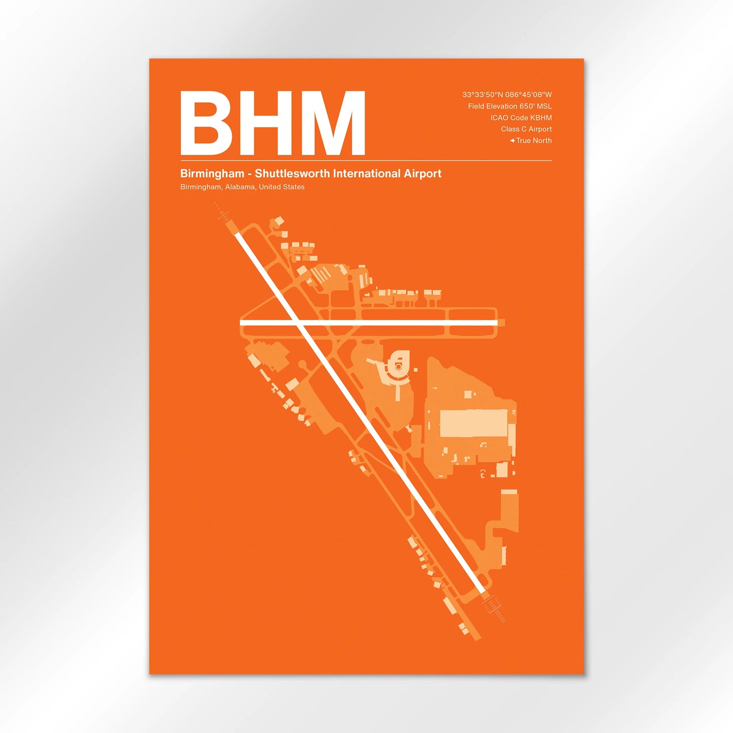 BHM Airport Diagram