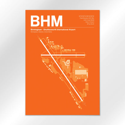 BHM Airport Diagram