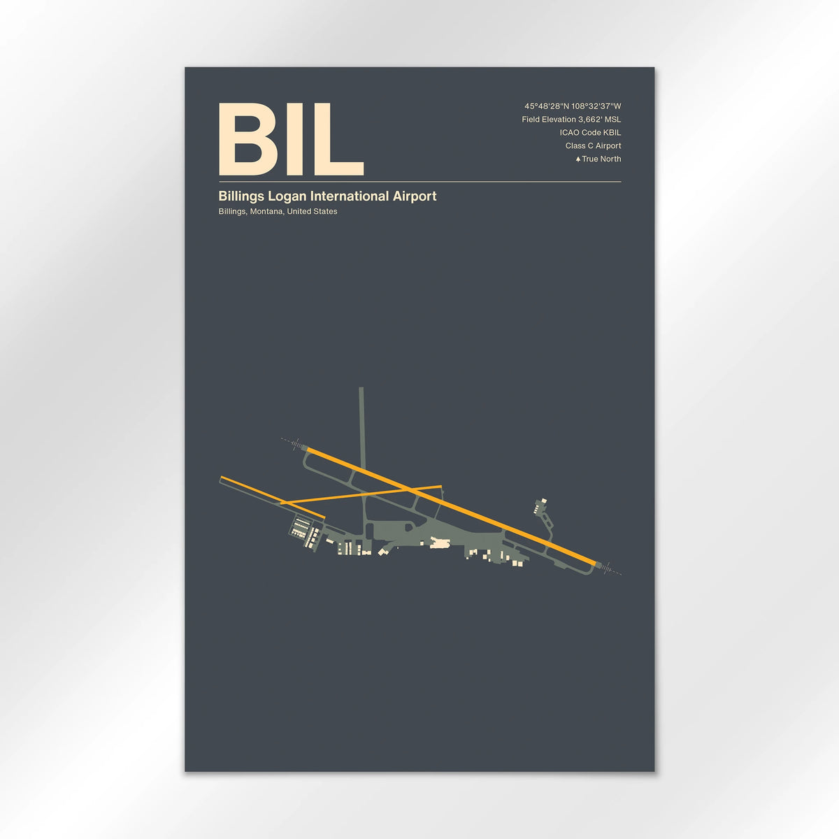 BIL Airport Diagram