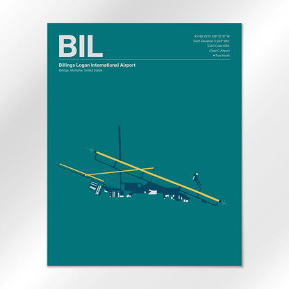 BIL Airport Diagram