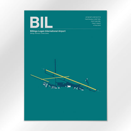 BIL Airport Diagram