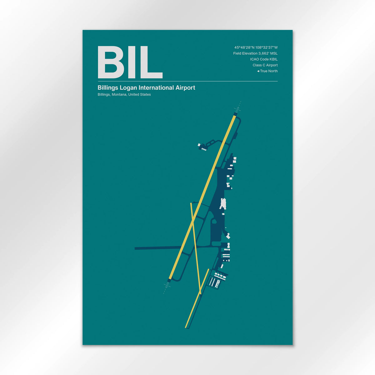 BIL Airport Diagram