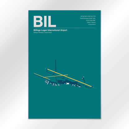 BIL Airport Diagram