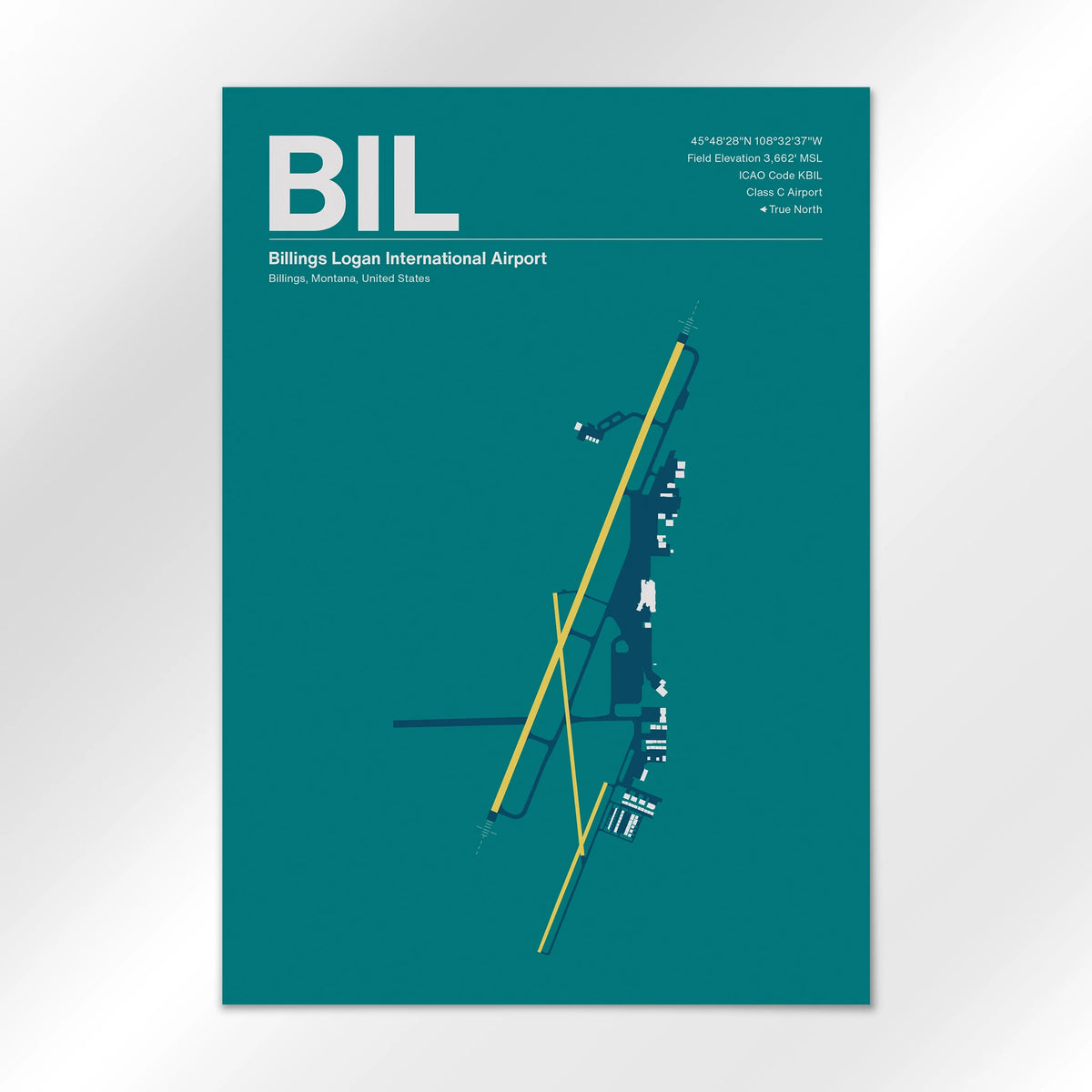 BIL Airport Diagram