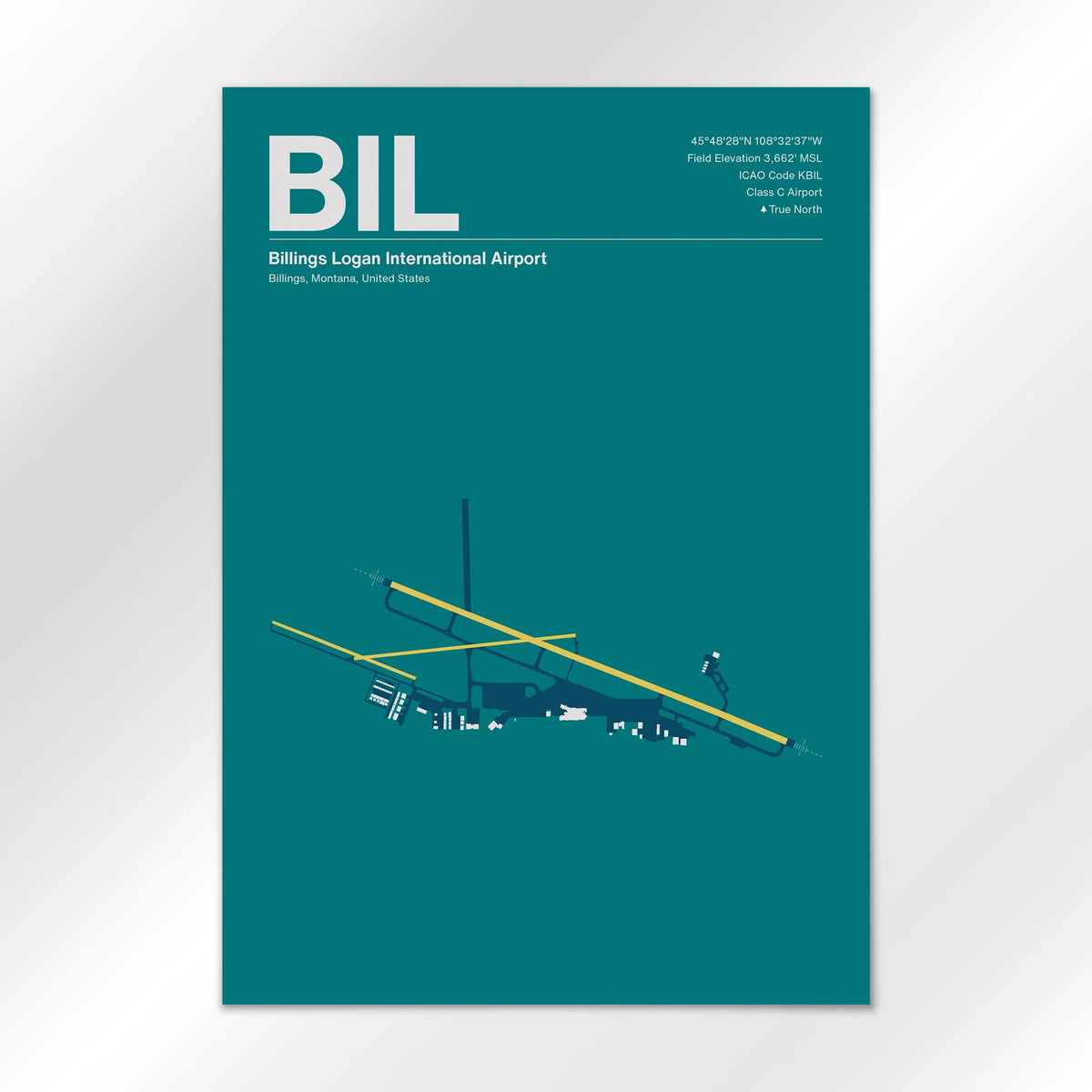 BIL Airport Diagram