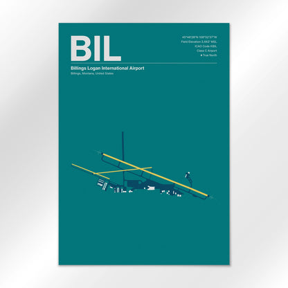 BIL Airport Diagram