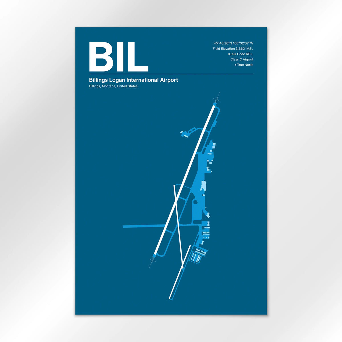 BIL Airport Diagram