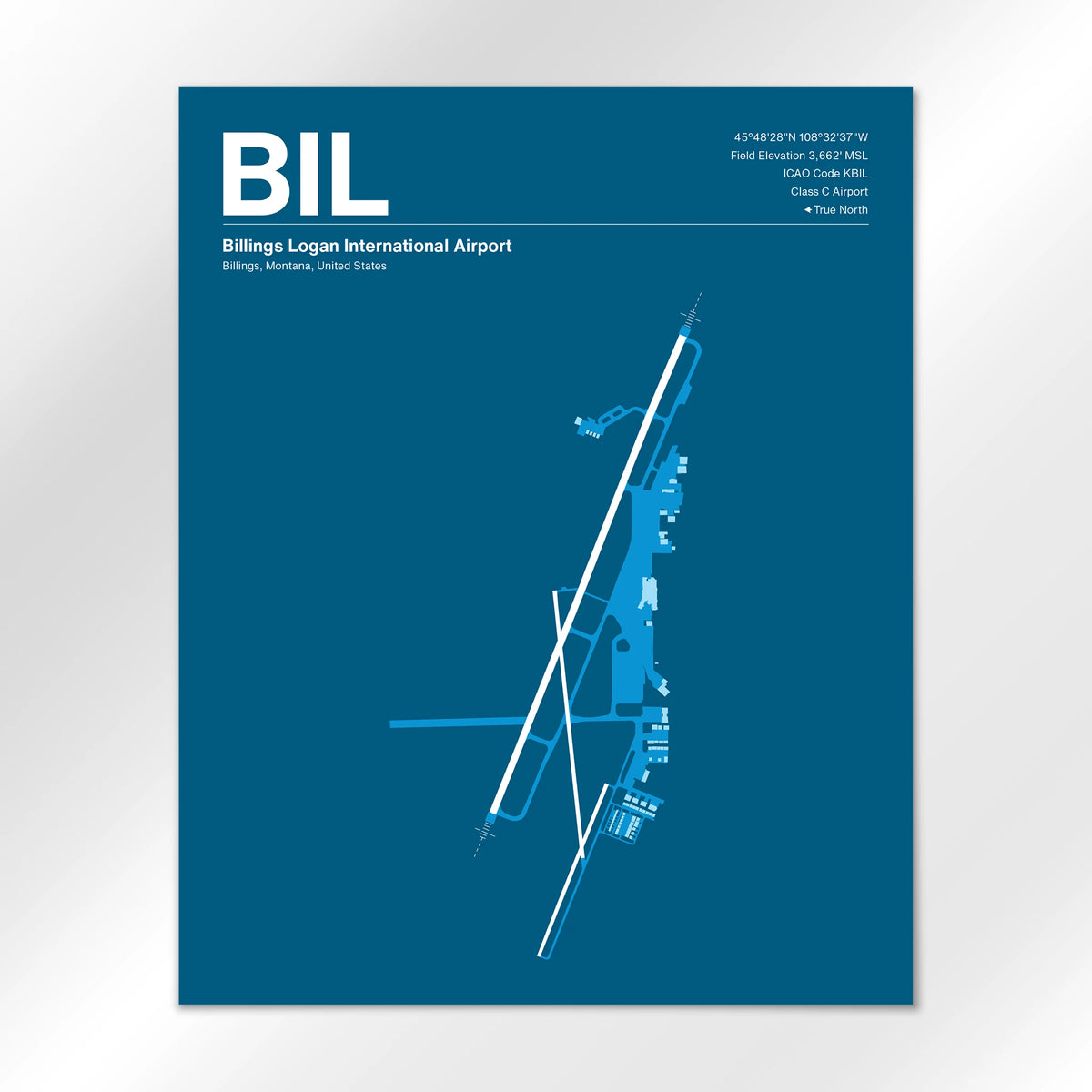 BIL Airport Diagram