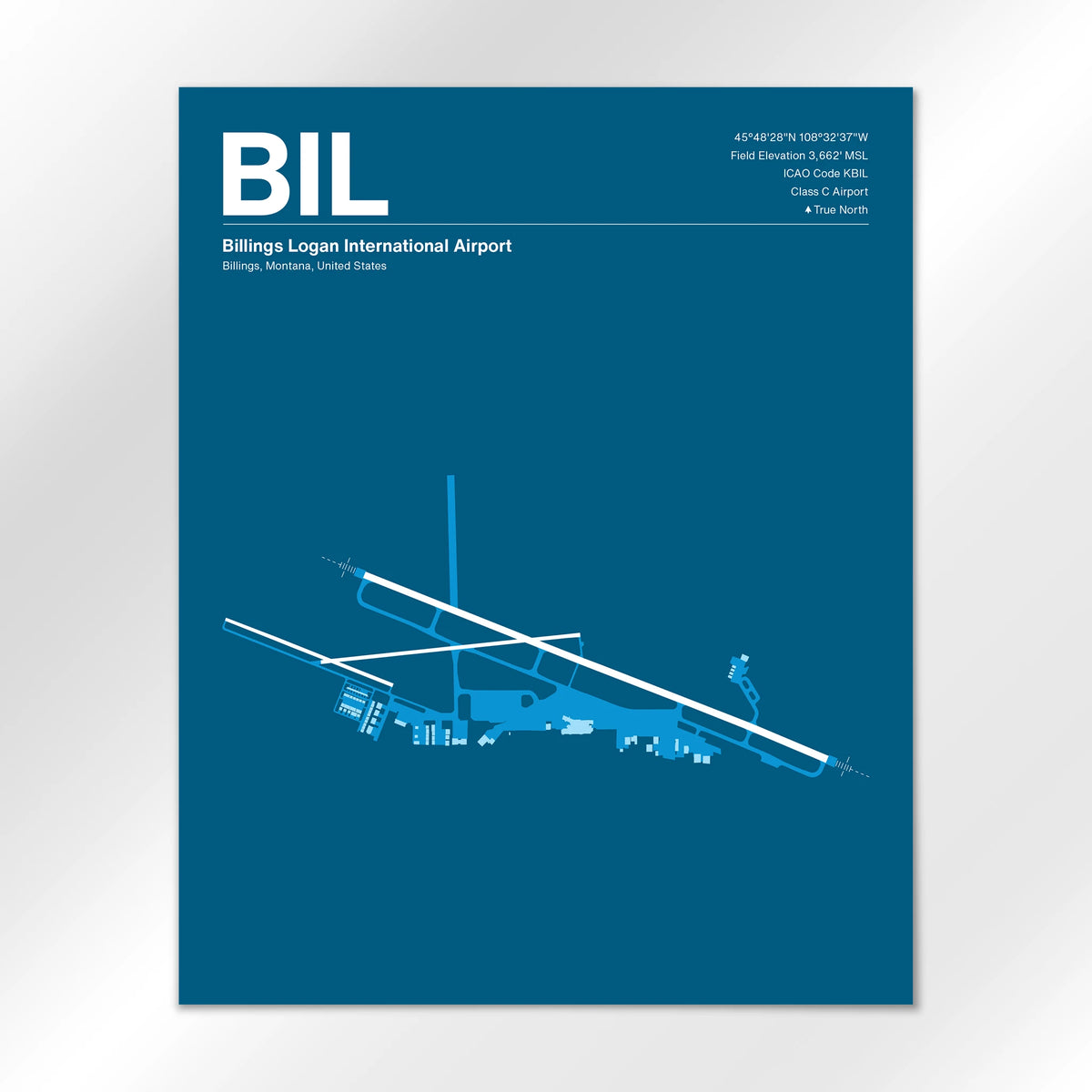 BIL Airport Diagram