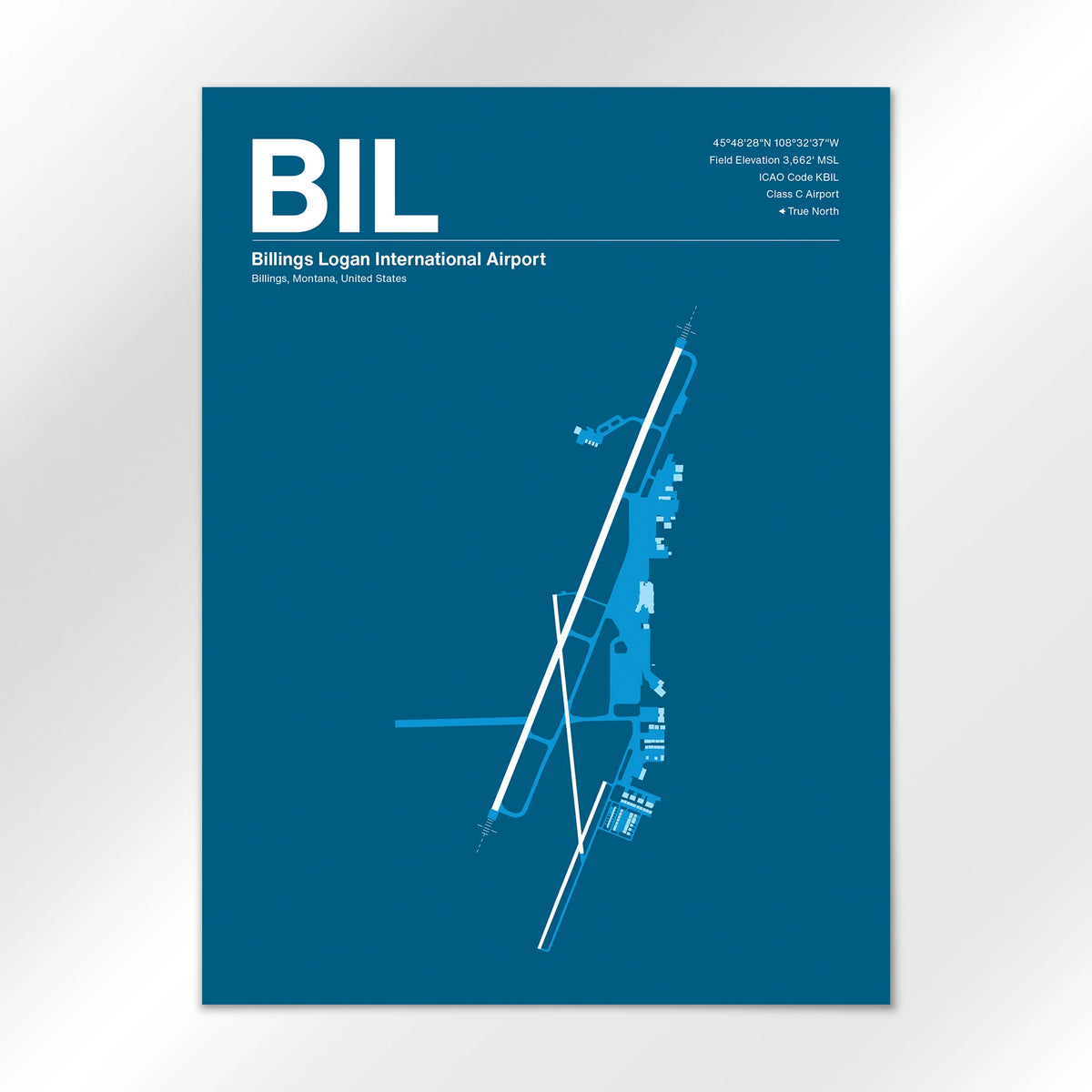 BIL Airport Diagram