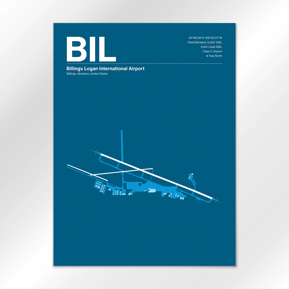 BIL Airport Diagram