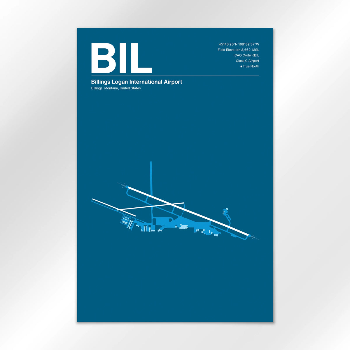 BIL Airport Diagram