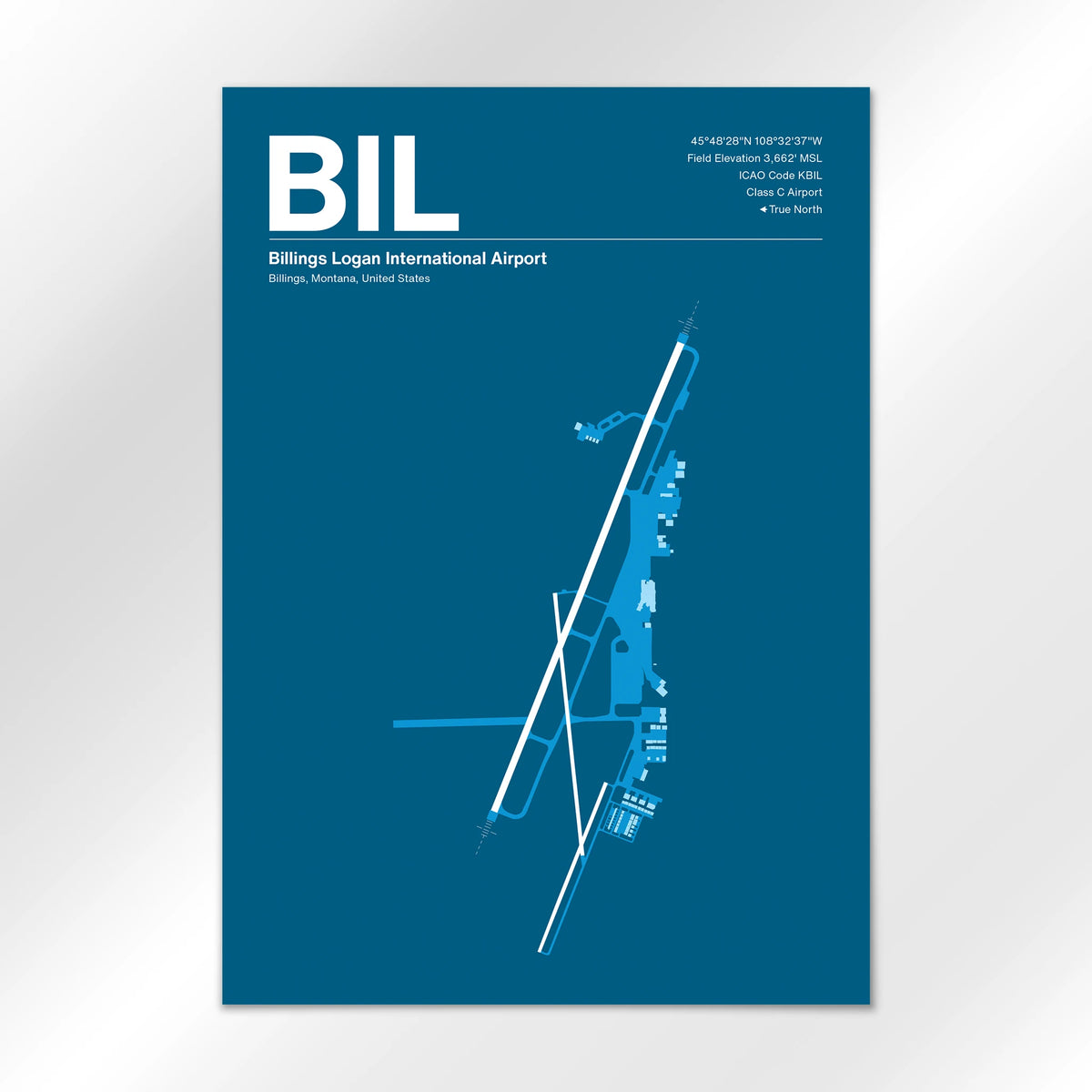 BIL Airport Diagram