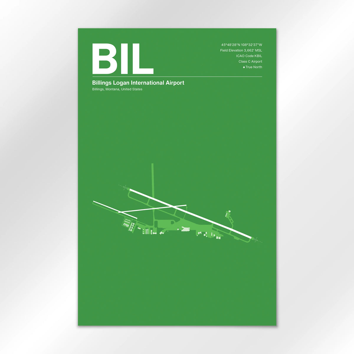 BIL Airport Diagram