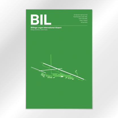 BIL Airport Diagram