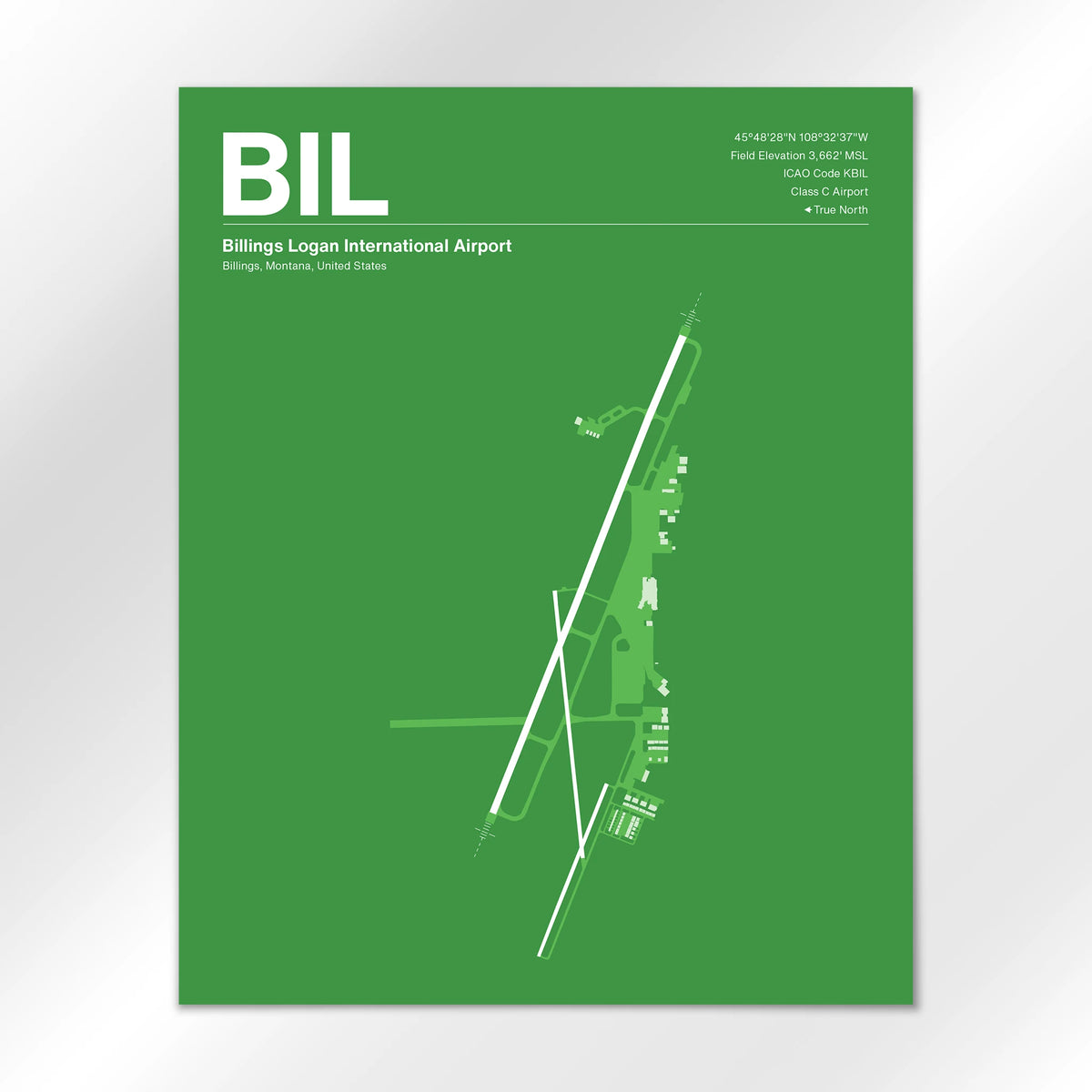 BIL Airport Diagram