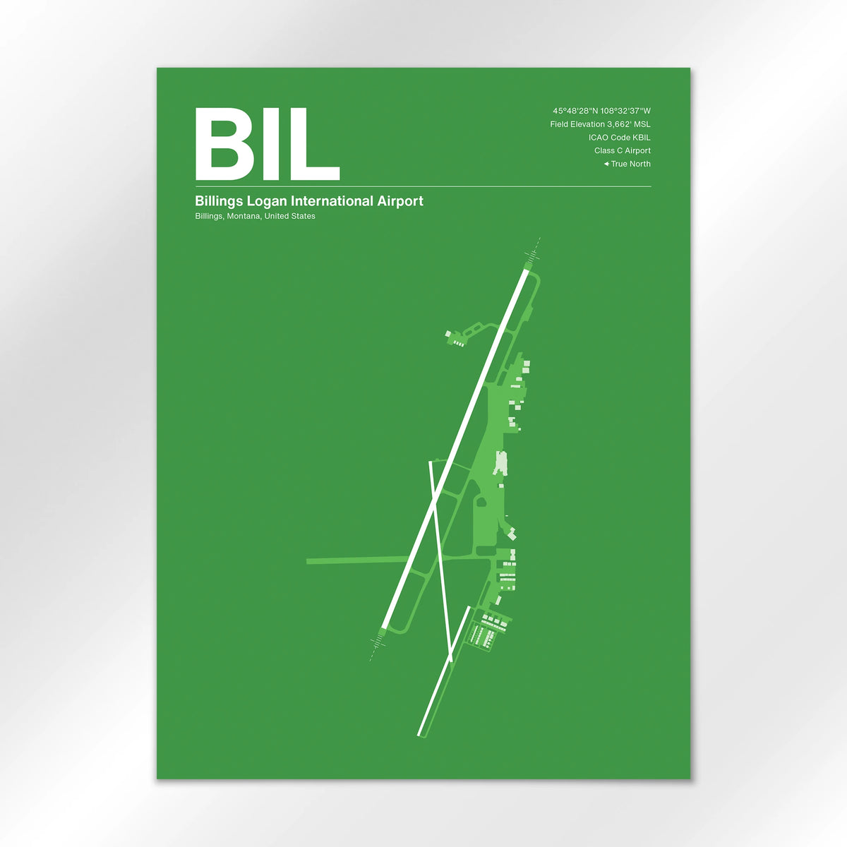 BIL Airport Diagram