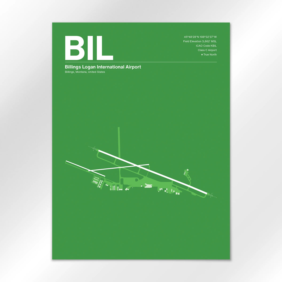 BIL Airport Diagram