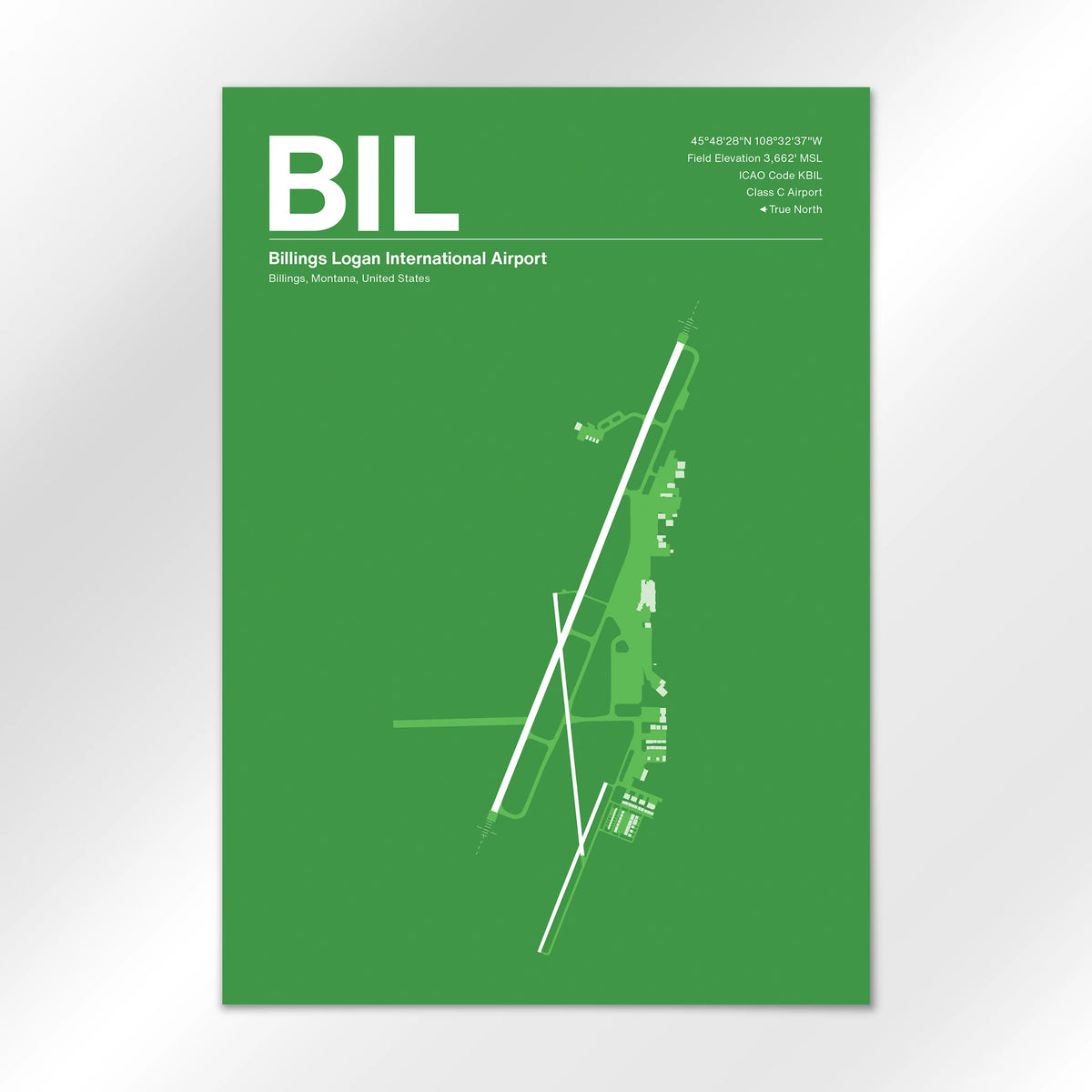 BIL Airport Diagram