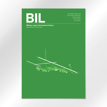 BIL Airport Diagram
