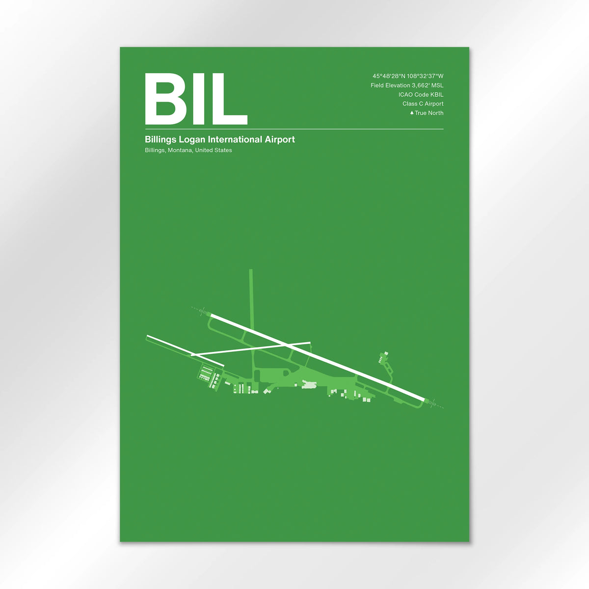 BIL Airport Diagram