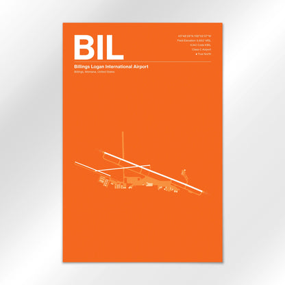 BIL Airport Diagram