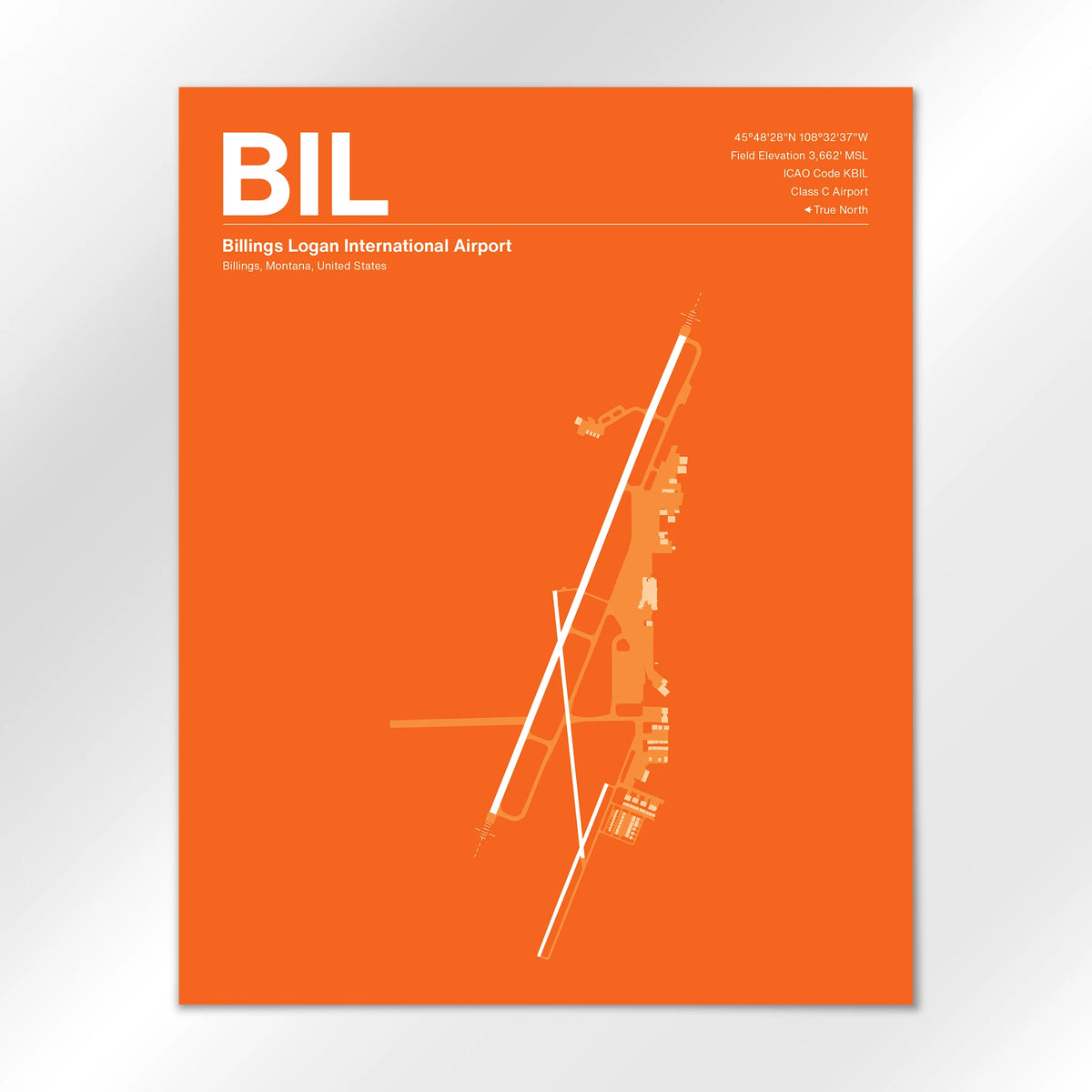 BIL Airport Diagram