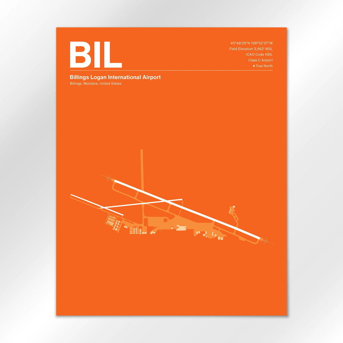 BIL Airport Diagram