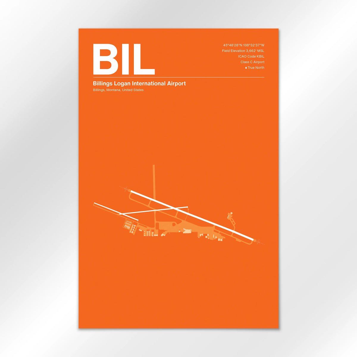 BIL Airport Diagram